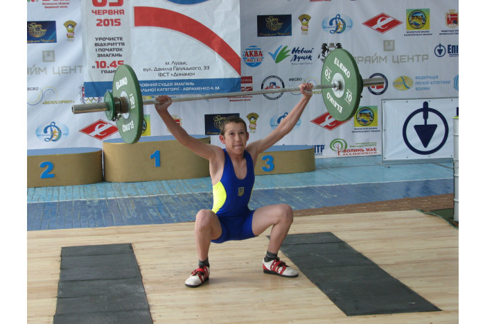 Відкритий чемпіонат міста Луцька з важкої атлетики серед молоді