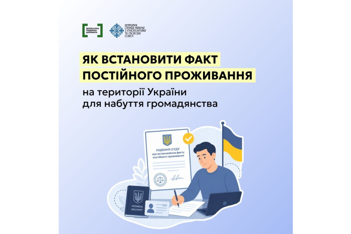 Як встановити факт постійного проживання на території України для здобуття громадянства