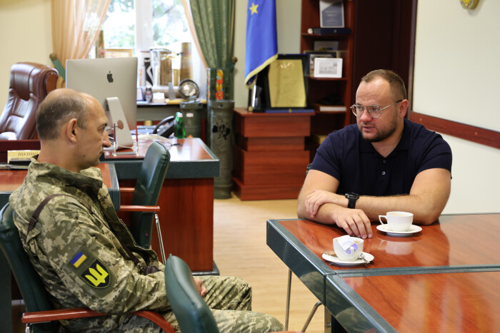 Луцький міський голова Ігор Поліщук зустрівся з військовослужбовцями нашої громади, які повернулись додому з російського полону
