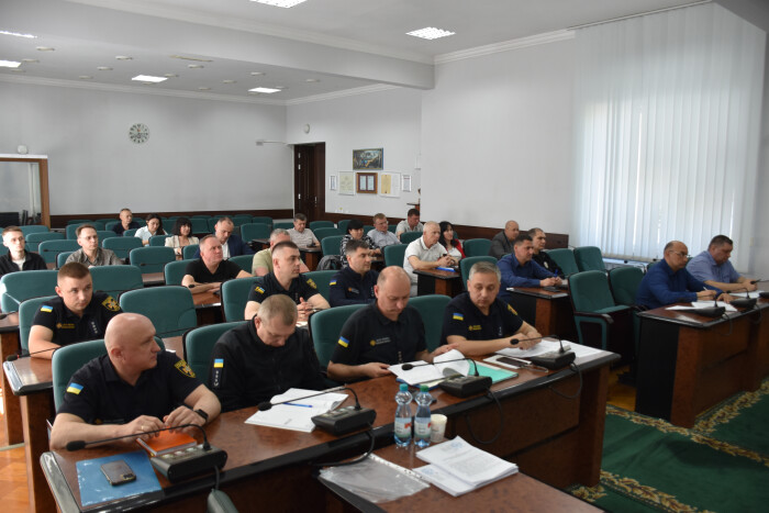 Відбулась нарада з підбиття підсумків комплексної перевірки щодо дотримання законодавства у сфері цивільного захисту