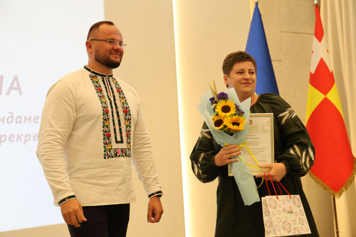 Міський голова Ігор Поліщук вручив відзнаки з нагоди 34-ї річниці  Незалежності України