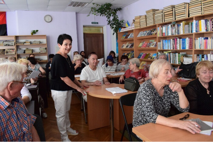 У Луцьку відбулося чергове заняття курсу «Українська мова та місцеві традиції» для новоприбулих мешканців громади