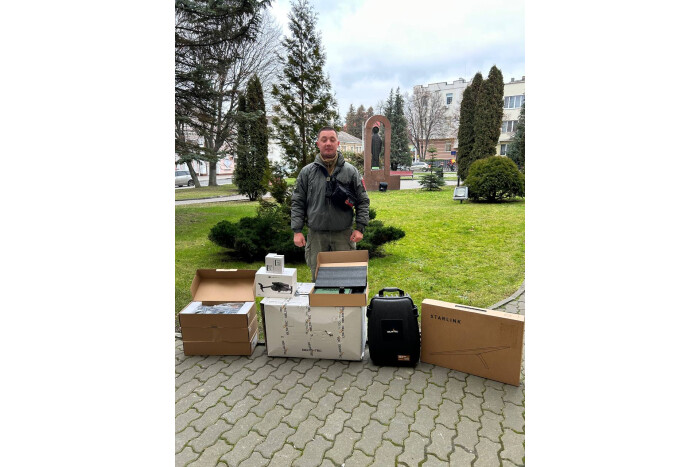 Підрозділи ЗСУ отримали необхідне обладнання від Луцької громади