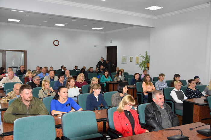 Міський голова Микола Романюк зустрівся з представниками громадських організацій, які об'єднують учасників АТО