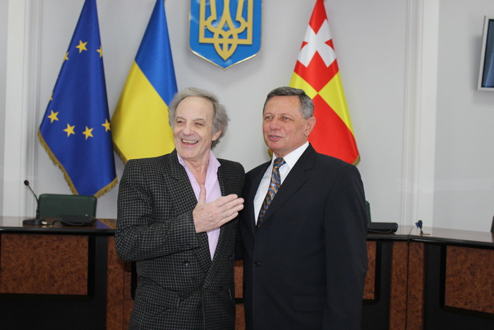 У Луцькій міській раді вітали з ювілеєм Василя Зінкевича