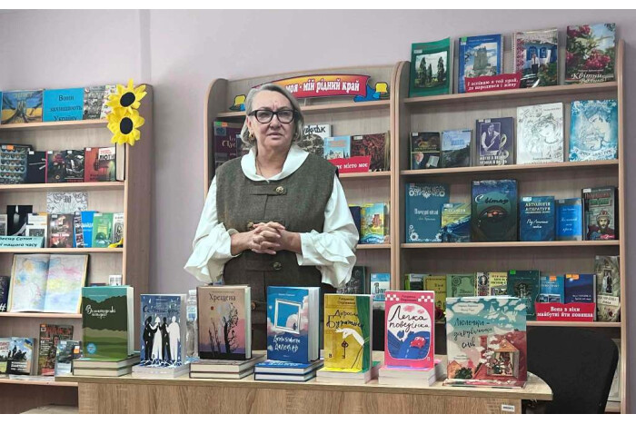 Відбулася літературна зустріч із відомою українською письменницею Людмилою Охріменко