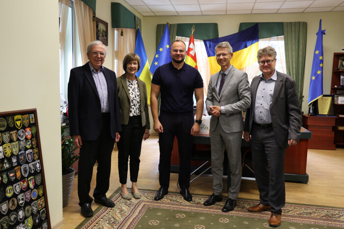 Міський голова Ігор Поліщук зустрівся з делегацією з міста Швайнфурт