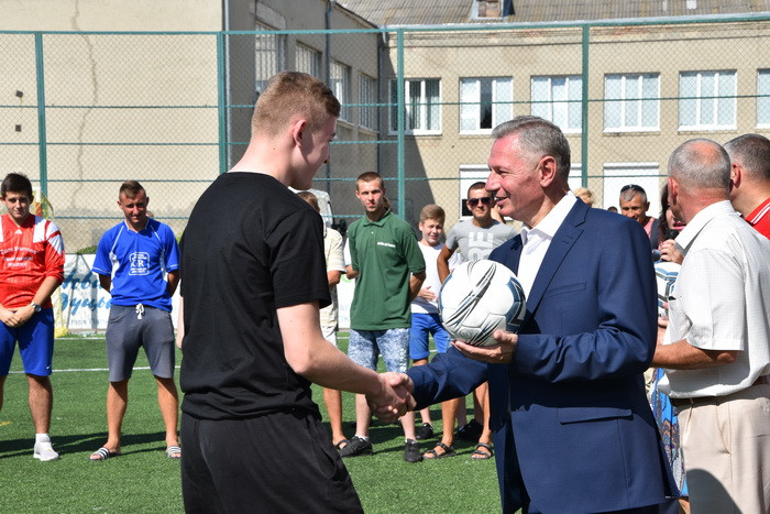 На День міста, нагороджували переможців Чемпіонату Луцька з дворового футболу
