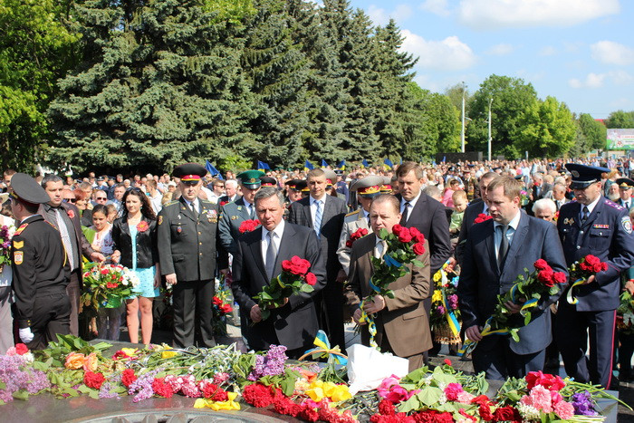 У Луцьку відзначали День Перемоги