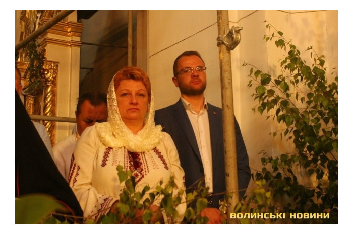 Секретар міської ради, виконувач повноважень міського голови Ігор Поліщук взяв участь у святковому Богослужінні у Свято-Троїцькому кафедральному соборі