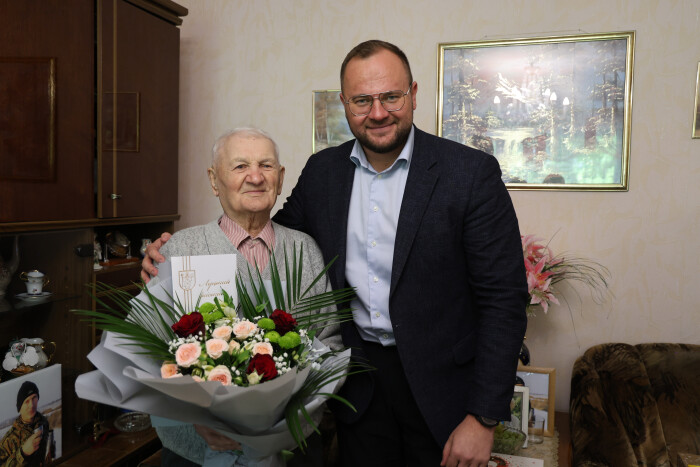 Міський голова Ігор Поліщук відвідав учасників Другої світової війни
