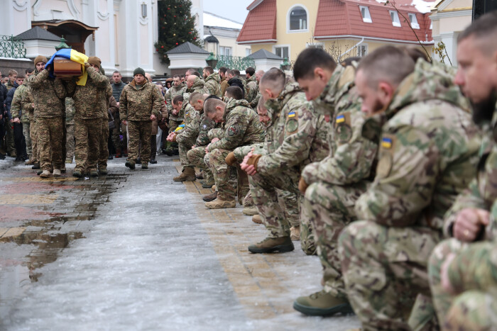 У Луцьку попрощалися з військовослужбовцем Олексієм Бондаренком