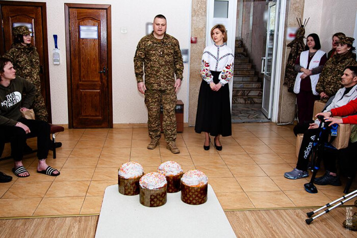 Привітали військових з Великоднем!