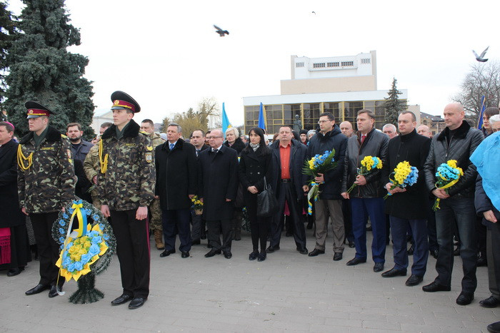 Лучани вшанували пам'ять Героїв Небесної Сотні