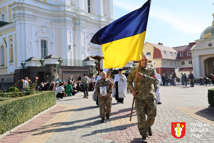 У Луцьку попрощалися із захисниками Василем Тихим та Максимом Василевським