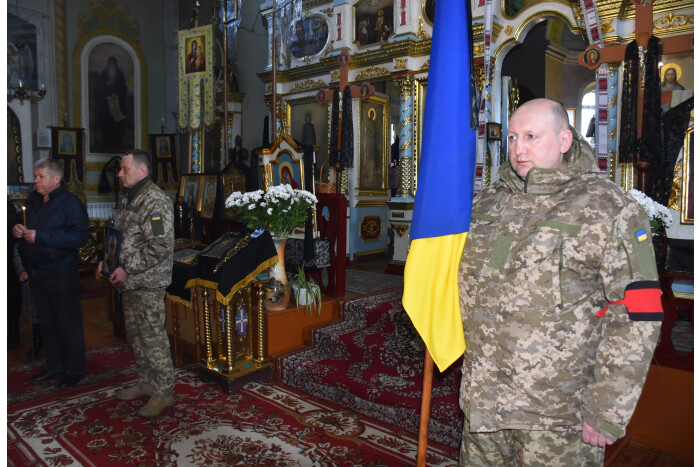 У Княгининку попрощалися із захисником України Володимиром Марчуком 