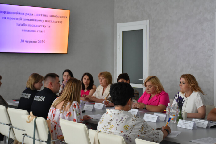 Відбулося засідання координаційної ради з питань запобігання та протидії домашньому насильству 