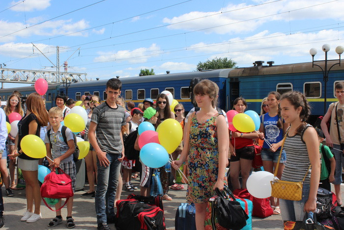 На відпочинок до Луцька прибули 18 дітей з міста Волноваха