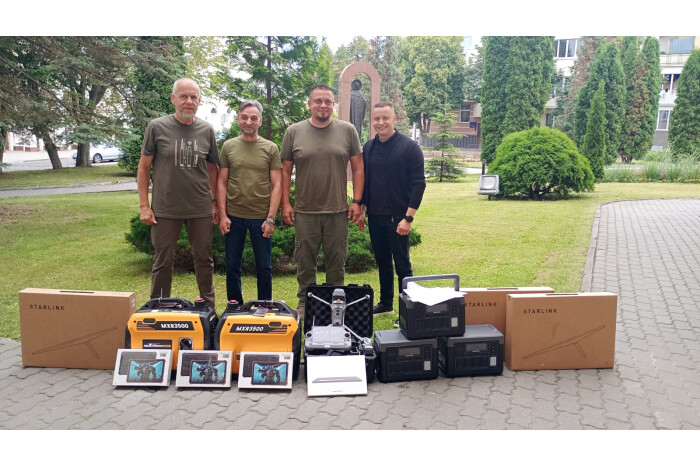 Чергова партія допомоги військовим від Луцької громади 